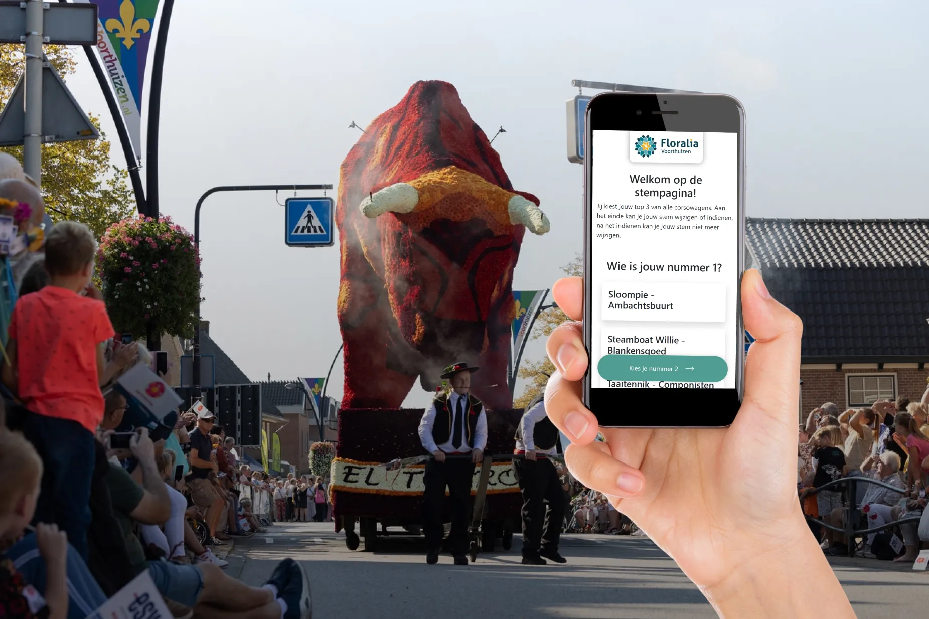 Floralia Voorthuizen voting page preview